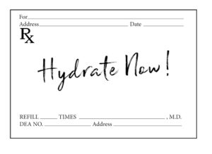 Hydration Foundation Doctors' Prescription